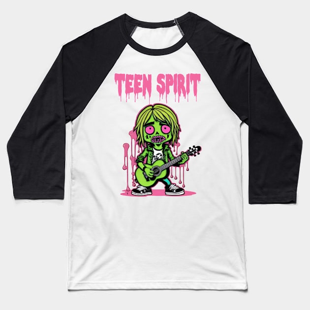 Teen Spirit Baseball T-Shirt by Asu Tropis